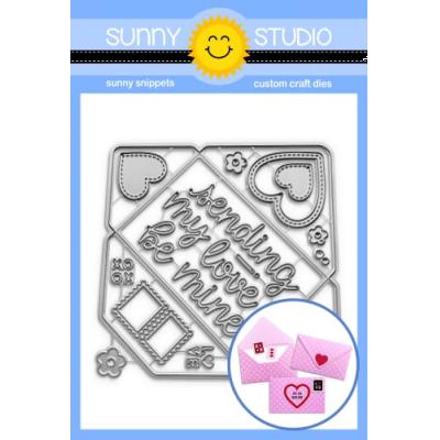 Sunny Studios Craft Dies - Gift Card Envelope